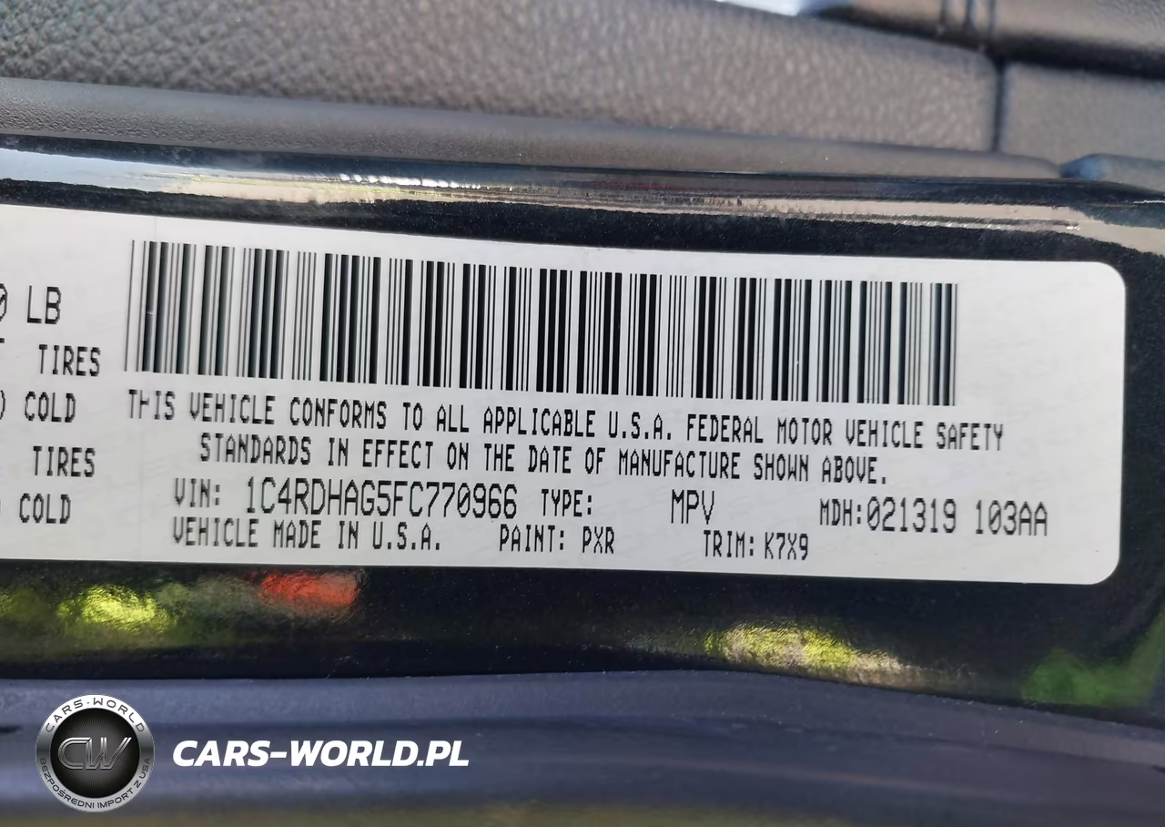 2015 Dodge Durango Sxt VIN:1C4RDHAG5FC770966 - 9