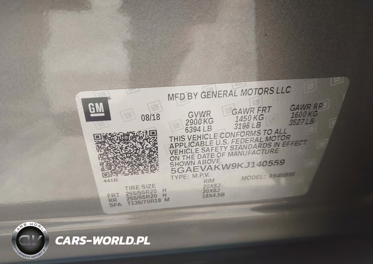 2019 Buick Enclave Awd Essence VIN:5GAEVAKW9KJ140559 - 9
