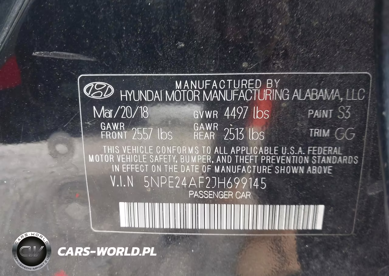 2018 Hyundai Sonata Se VIN:5NPE24AF2JH699145 - 9
