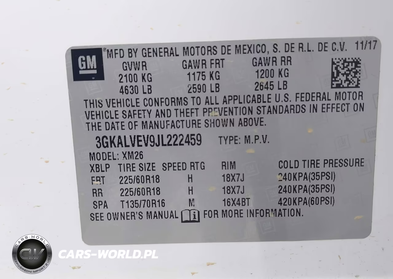 2018 GMC Terrain Slt VIN:3GKALVEV9JL222459 - 9