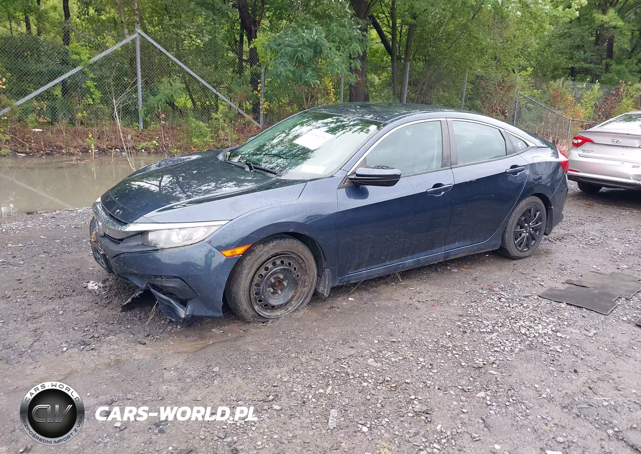 2017 Honda Civic Lx VIN:19XFC2F55HE231205 - 2
