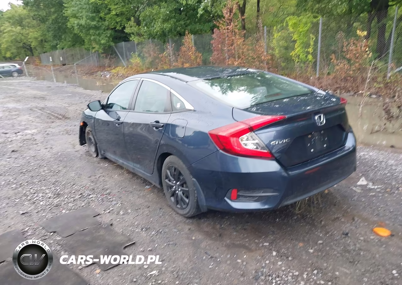2017 Honda Civic Lx VIN:19XFC2F55HE231205 - 3