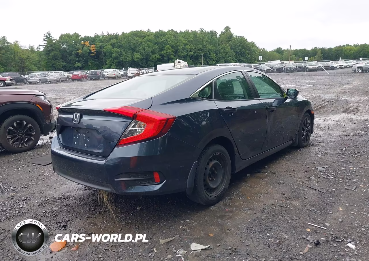 2017 Honda Civic Lx VIN:19XFC2F55HE231205 - 4