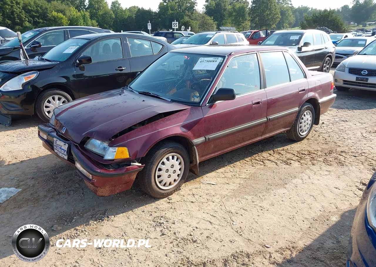 1990 Honda Civic Lx VIN:1HGED3650LA070161 - 2