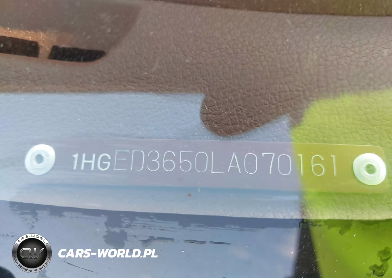 1990 Honda Civic Lx VIN:1HGED3650LA070161 - 9
