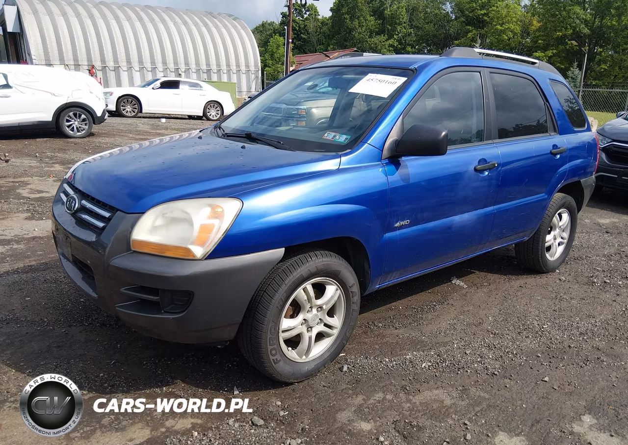 2007 Kia Sportage Lx V6 VIN:KNDJE723977333983 - 2