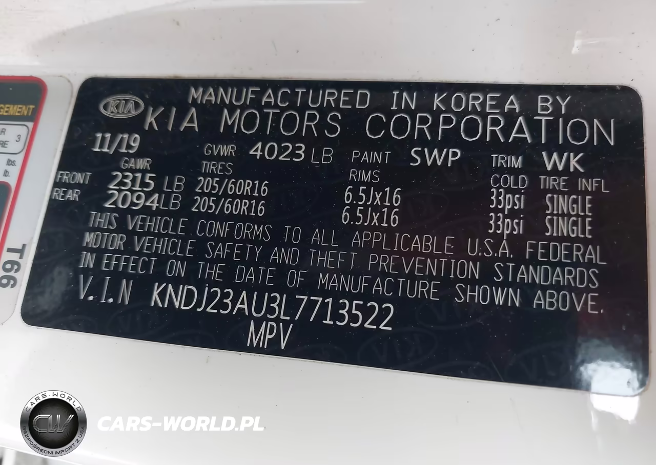2020 Kia Soul Lx VIN:KNDJ23AU3L7713522 - 9