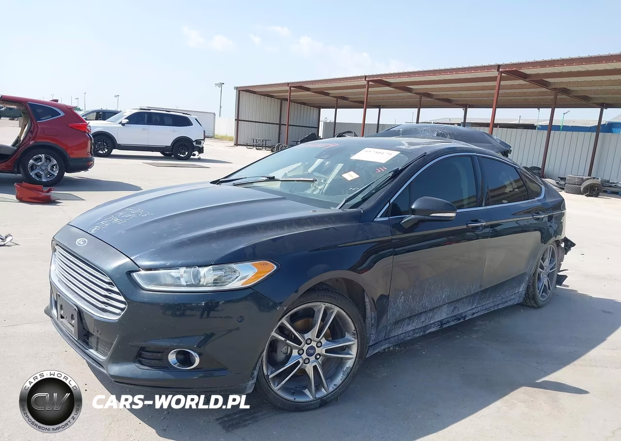 2014 Ford Fusion Titanium VIN:3FA6P0K96ER201397 - 2