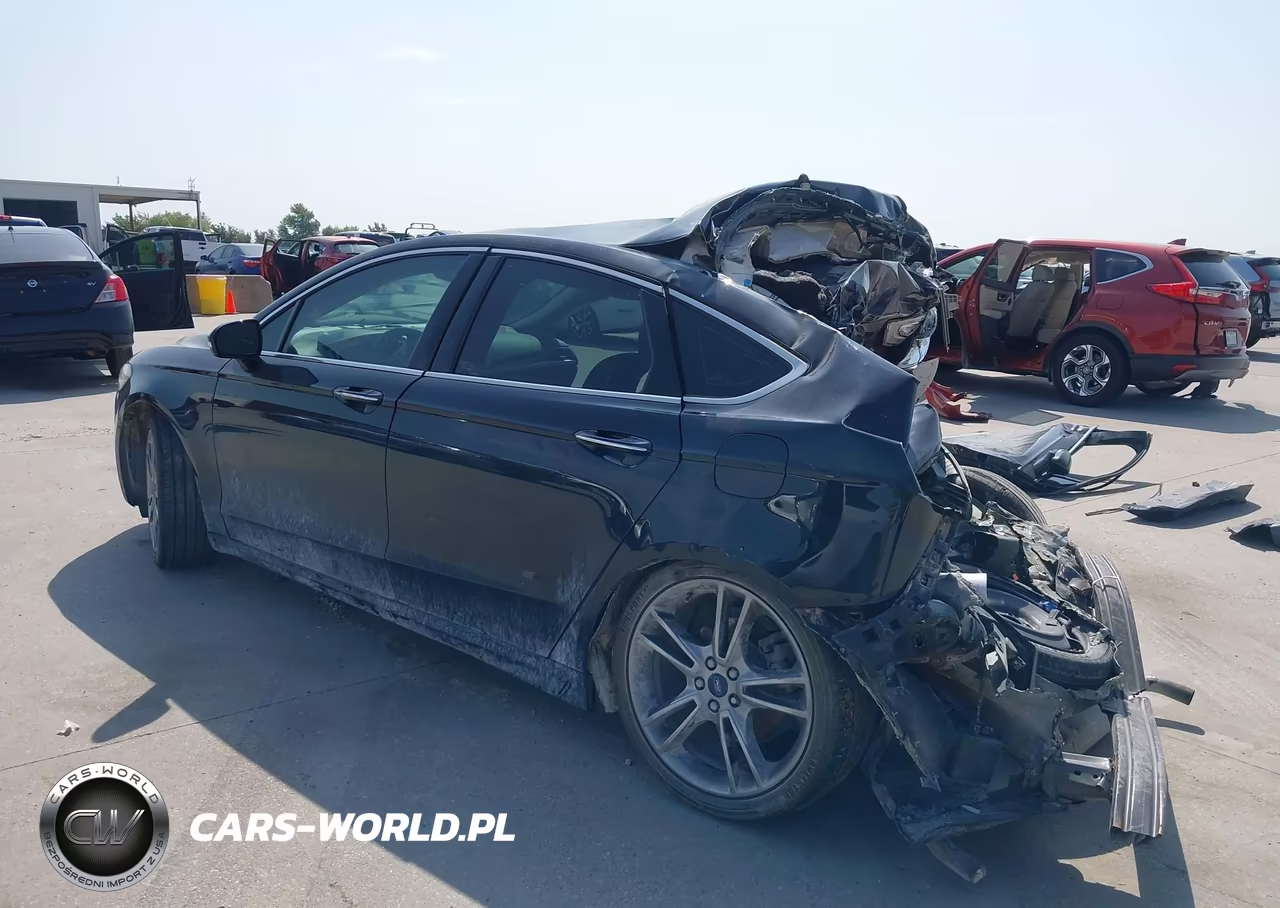 2014 Ford Fusion Titanium VIN:3FA6P0K96ER201397 - 3