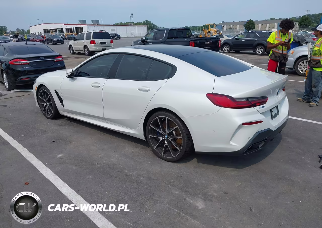 2021 BMW 840I Gran Coupe xDrive VIN:WBAGV4C04MCF88590 - 3