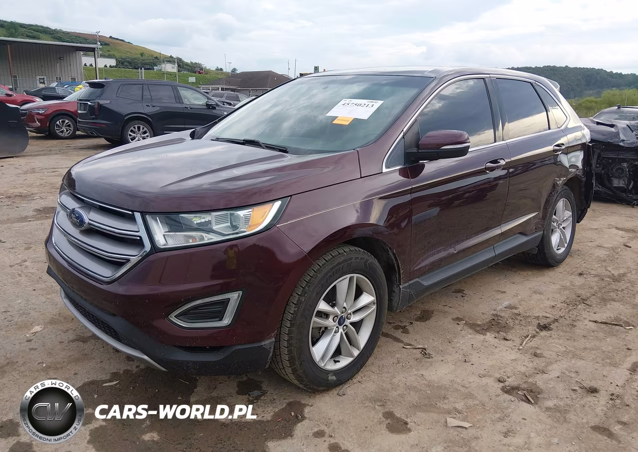2018 Ford Edge Sel VIN:2FMPK3J93JBB09281 - 2