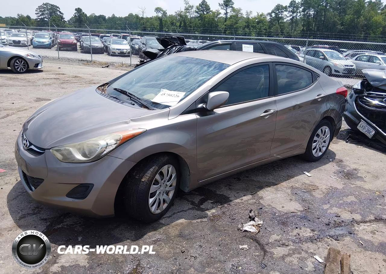 2013 Hyundai Elantra Gls VIN:5NPDH4AEXDH179491 - 2