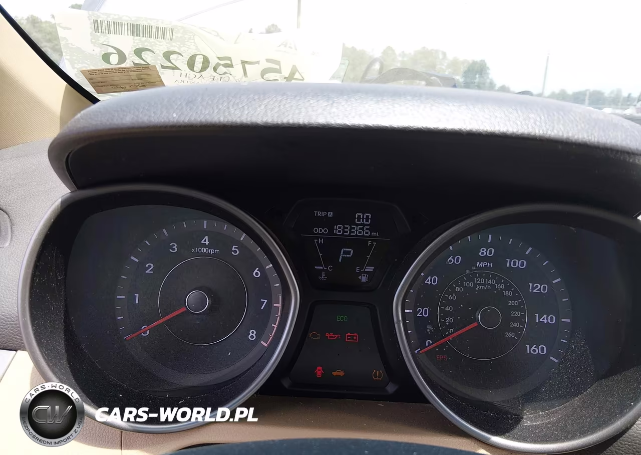 2013 Hyundai Elantra Gls VIN:5NPDH4AEXDH179491 - 7