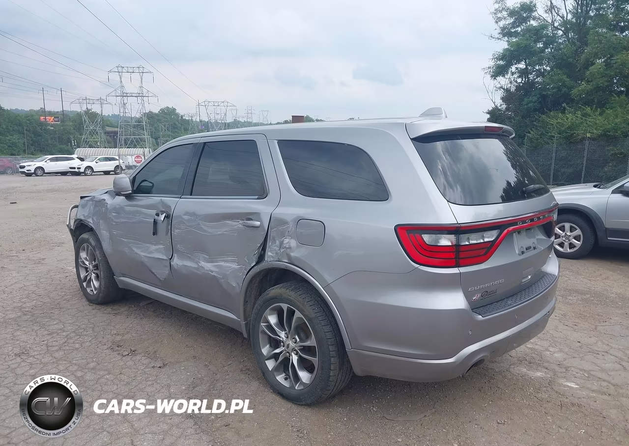 2020 Dodge Durango Gt VIN:1C4RDJDG2LC285926 - 3