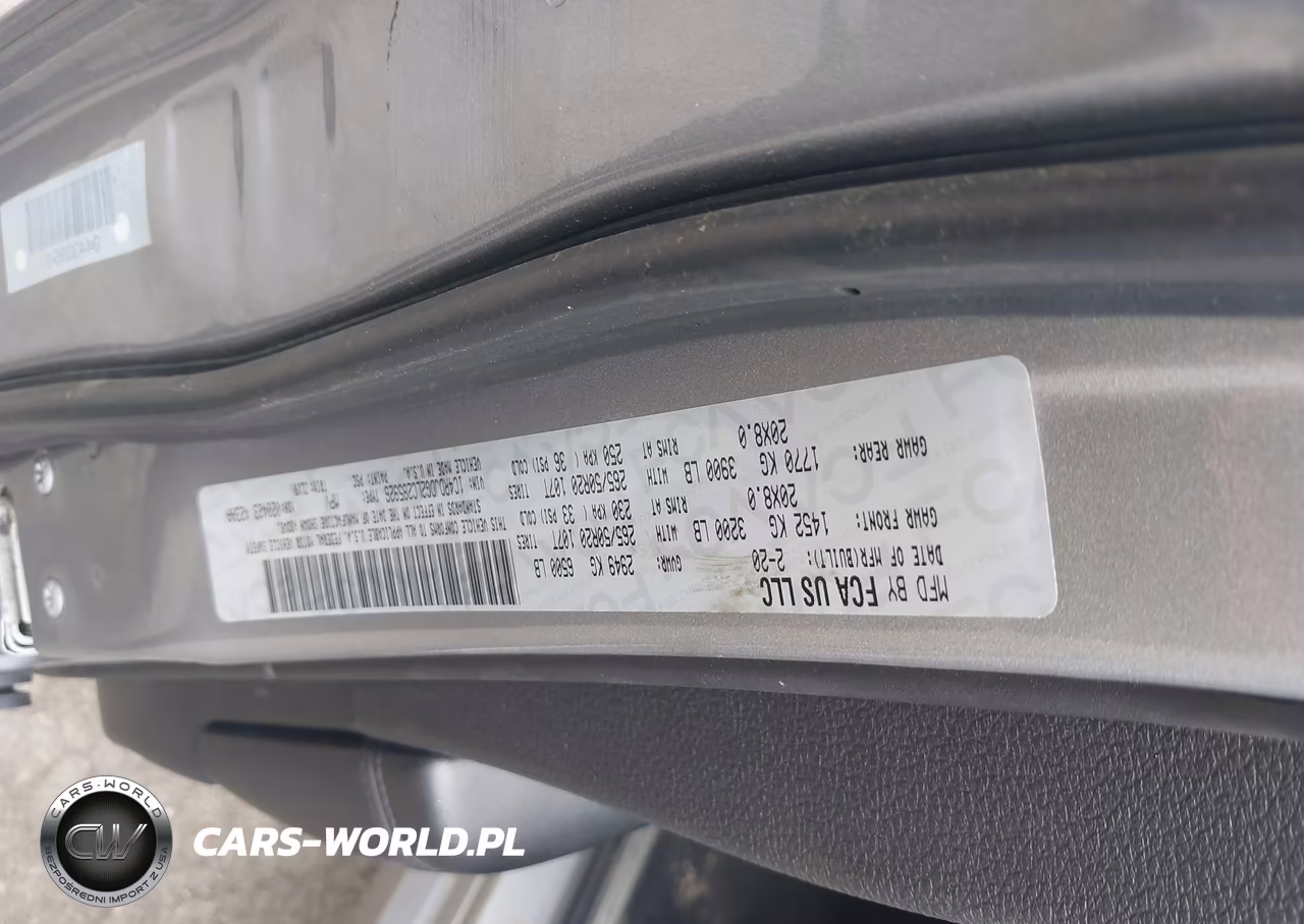 2020 Dodge Durango Gt VIN:1C4RDJDG2LC285926 - 9