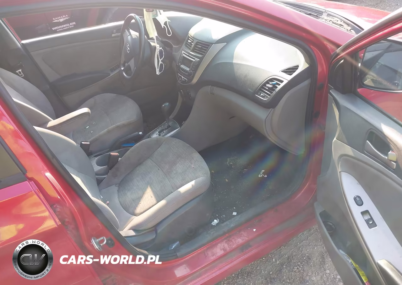 2015 Hyundai Accent Gls VIN:KMHCT4AE7FU881637 - 5