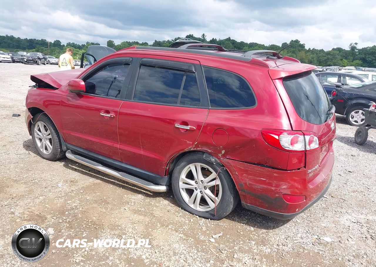 2012 Hyundai Santa Fe Limited V6 VIN:5XYZKDAG6CG112286 - 3