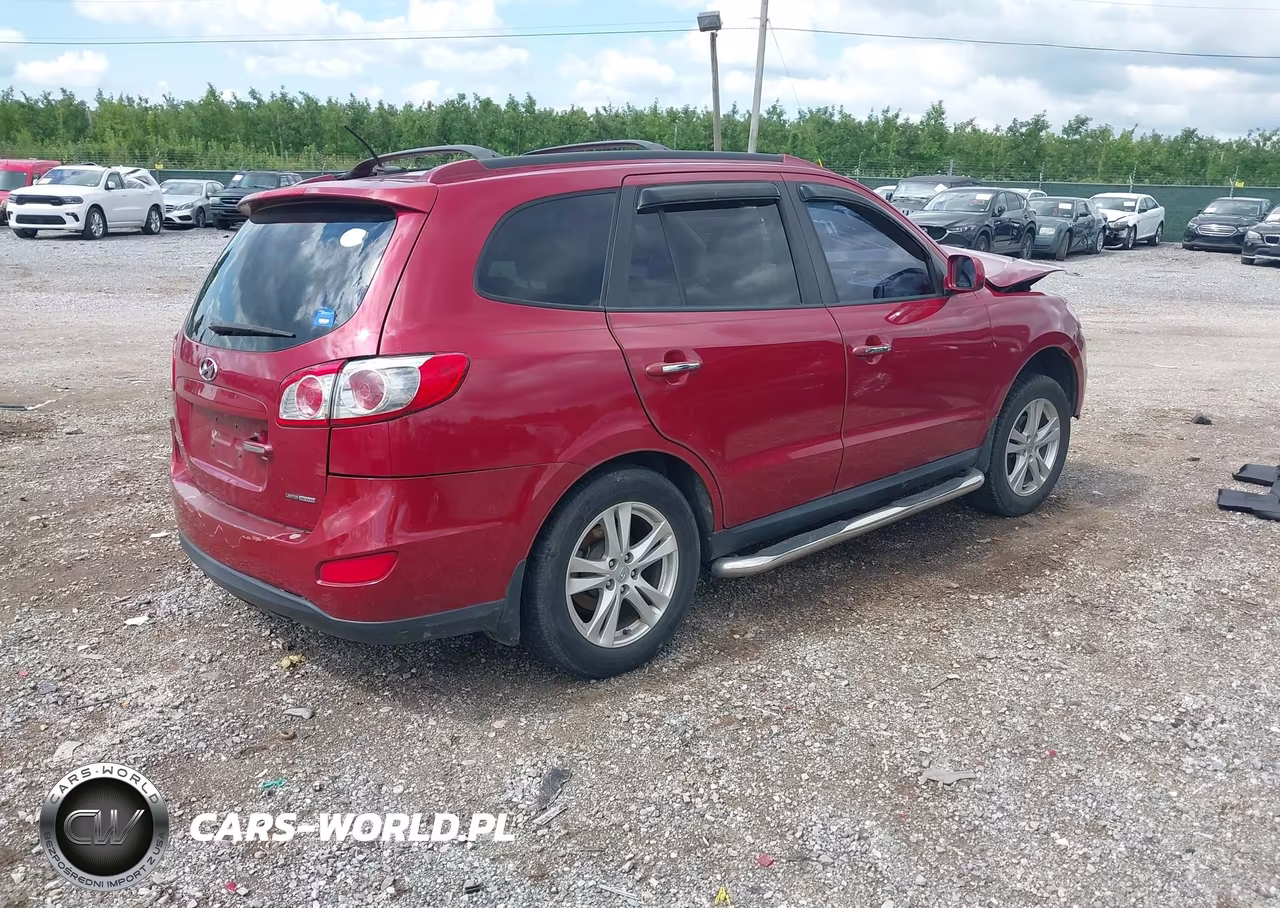 2012 Hyundai Santa Fe Limited V6 VIN:5XYZKDAG6CG112286 - 4