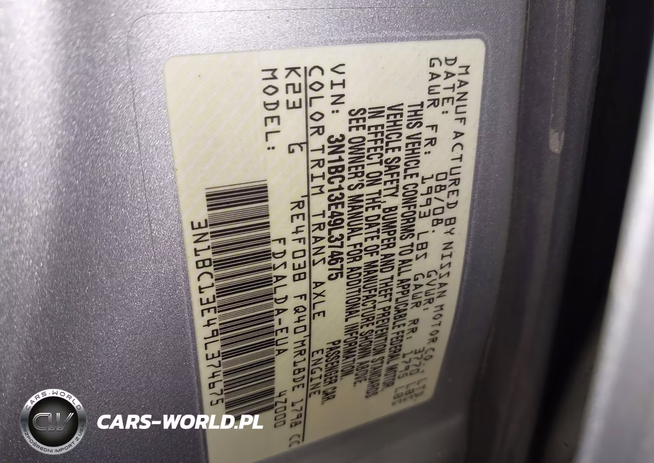 2009 Nissan Versa 1.8S VIN:3N1BC13E49L374675 - 9