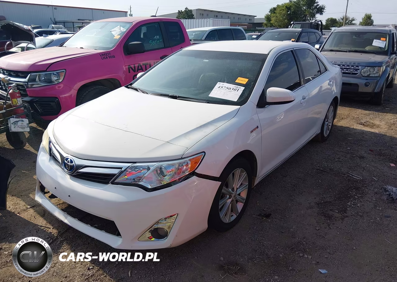 2012 Toyota Camry Hybrid Xle VIN:4T1BD1FK4CU058231 - 2