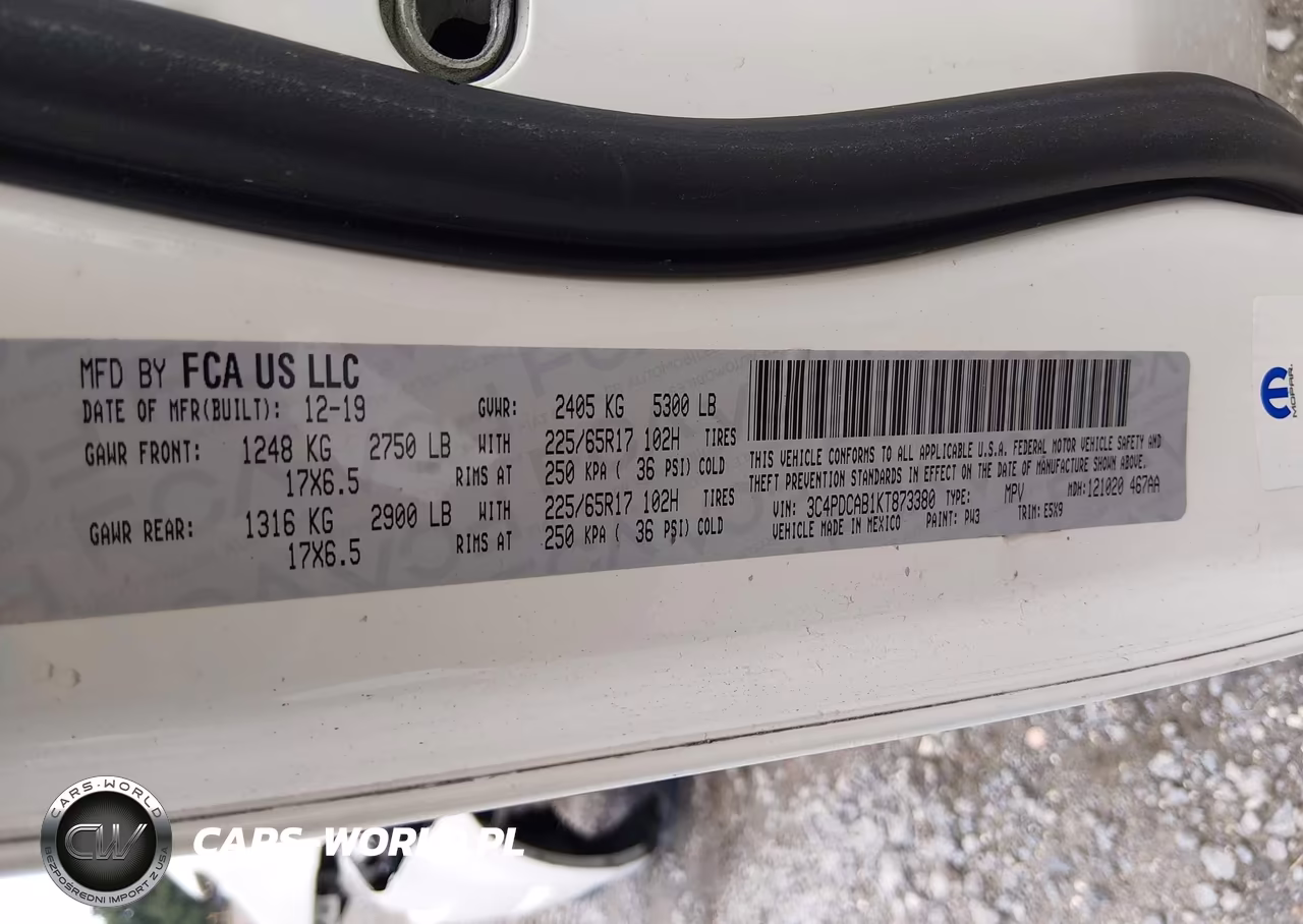 2019 Dodge Journey Se Value Package VIN:3C4PDCAB1KT873380 - 9