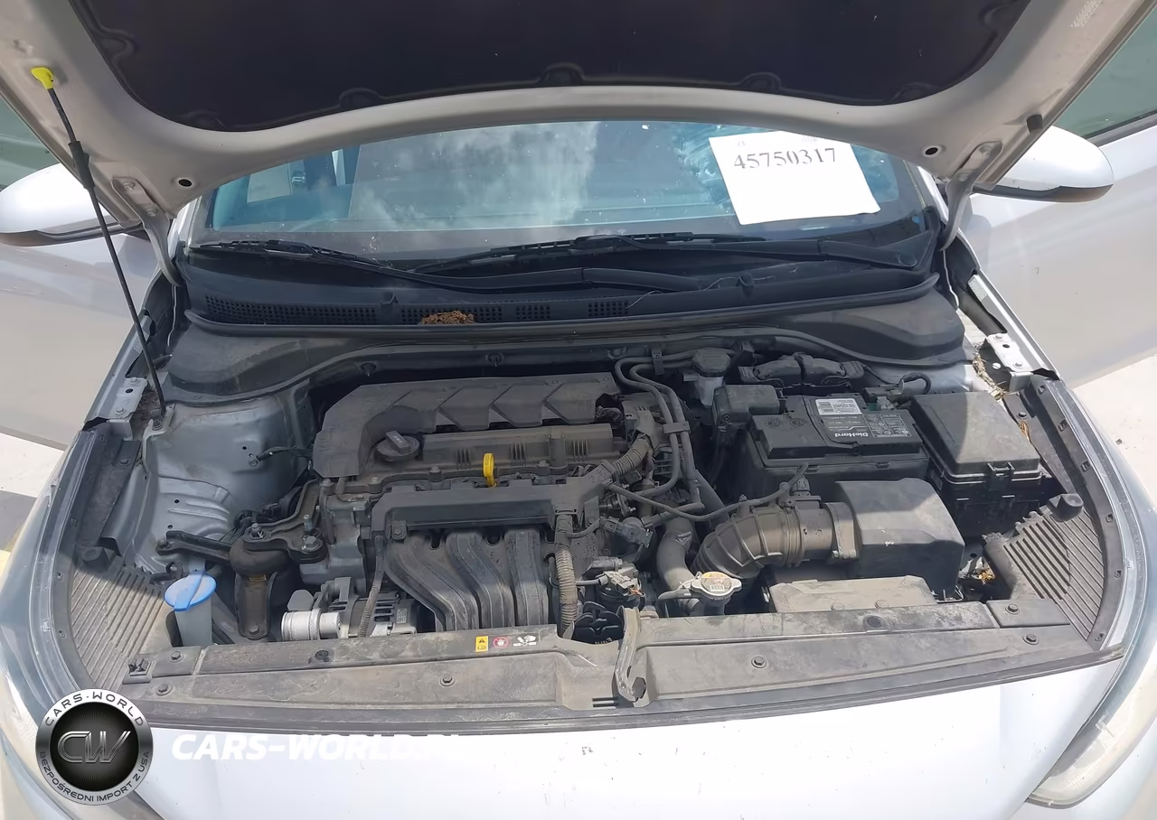 2022 Hyundai Accent Se VIN:3KPC24A69NE179686 - 10