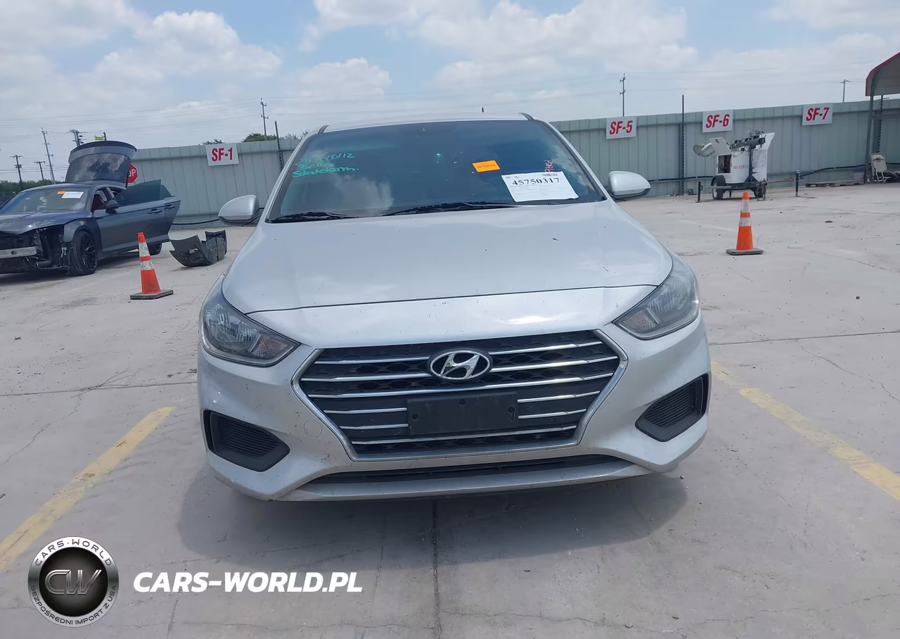 2022 Hyundai Accent Se VIN:3KPC24A69NE179686 - 12
