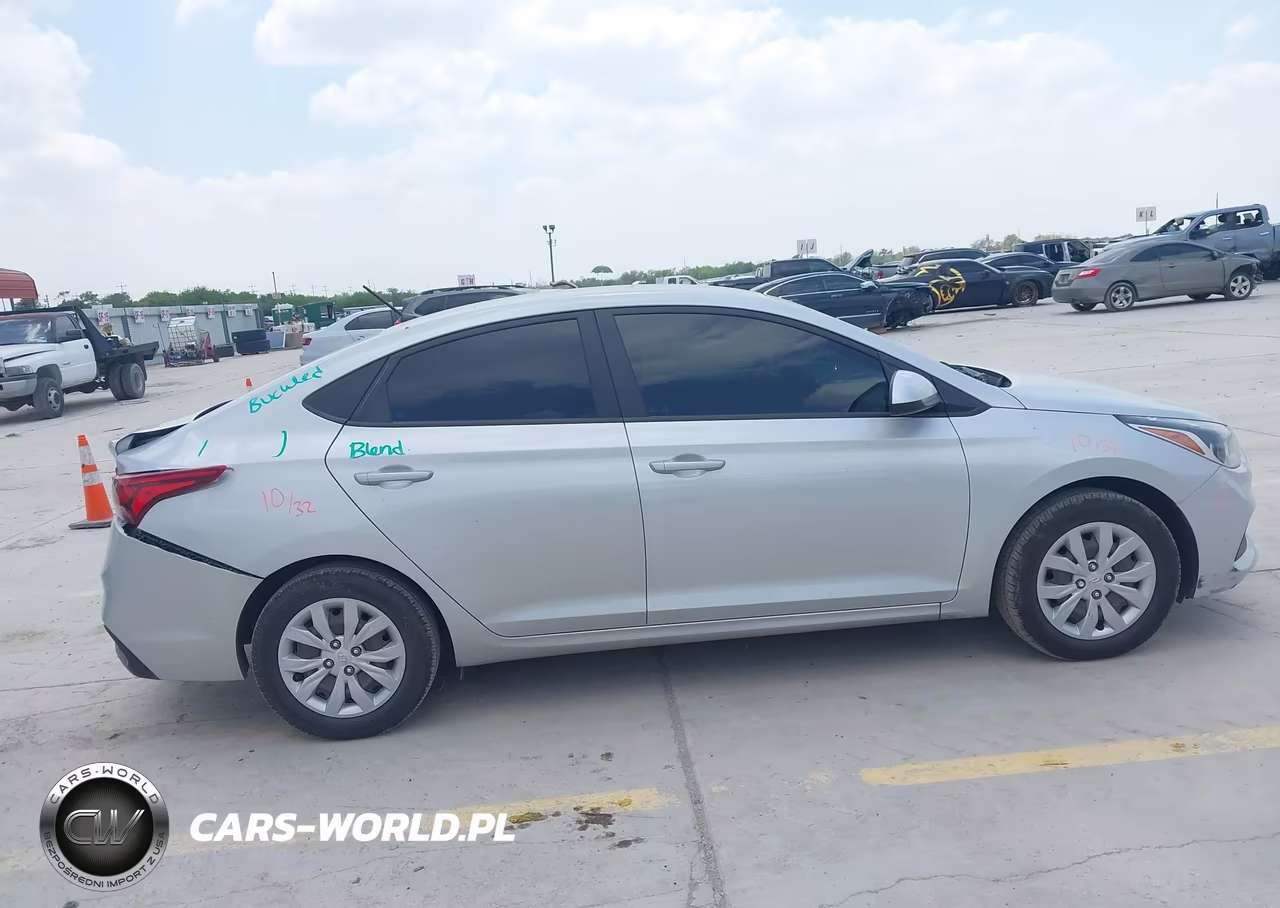 2022 Hyundai Accent Se VIN:3KPC24A69NE179686 - 13