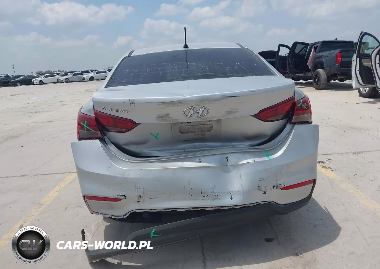 2022 Hyundai Accent Se VIN:3KPC24A69NE179686 - 16