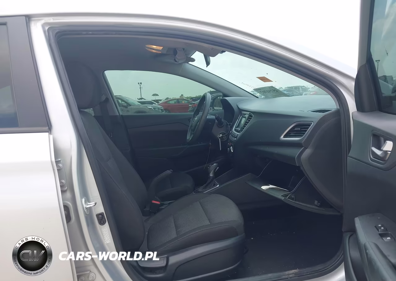 2022 Hyundai Accent Se VIN:3KPC24A69NE179686 - 5