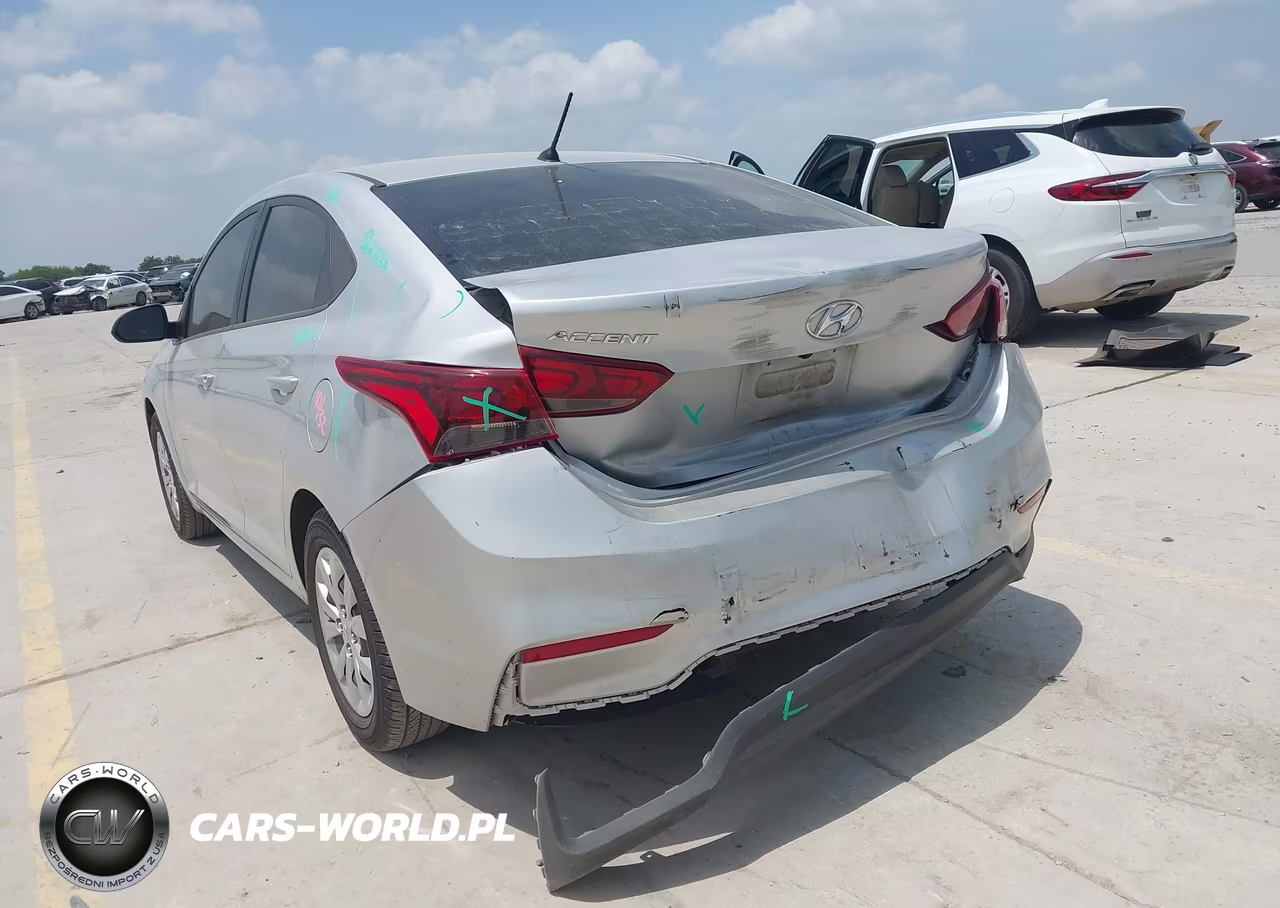 2022 Hyundai Accent Se VIN:3KPC24A69NE179686 - 6