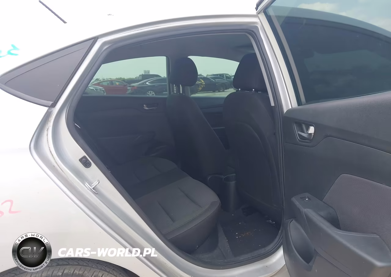 2022 Hyundai Accent Se VIN:3KPC24A69NE179686 - 8