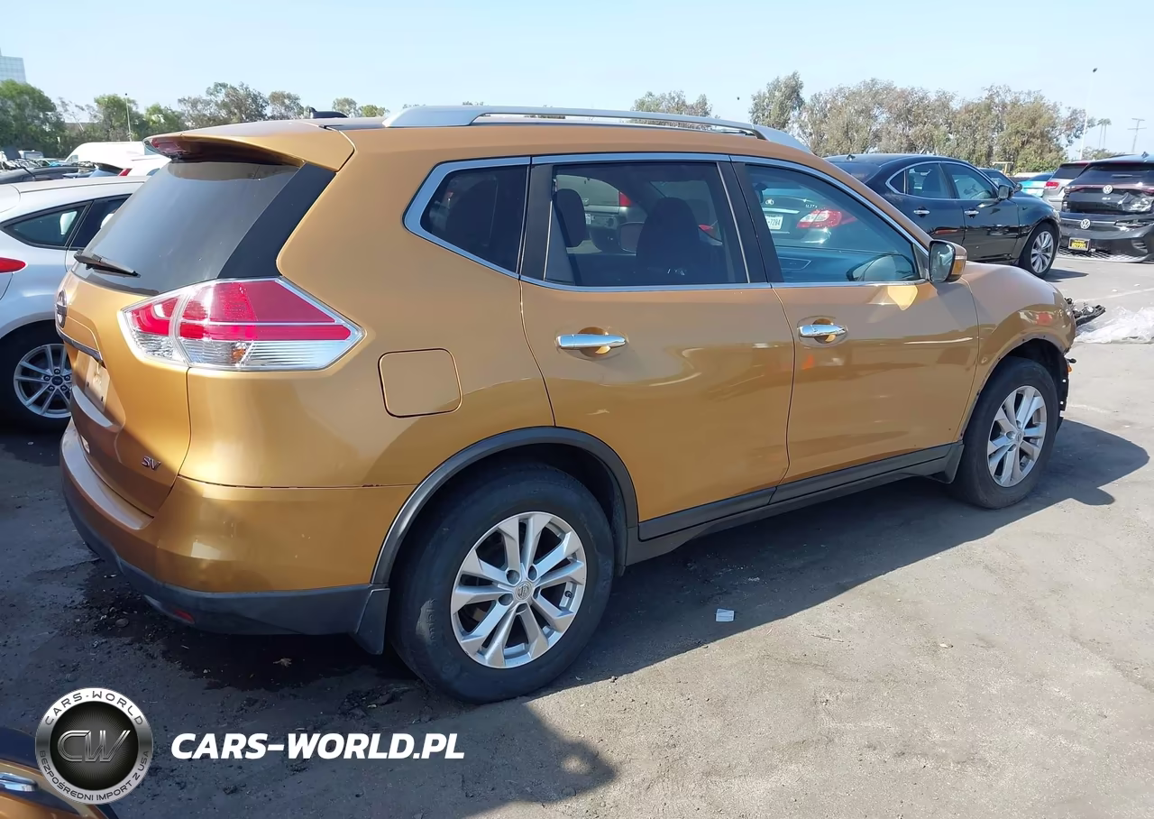 2015 Nissan Rogue Sv VIN:KNMAT2MTXFP510691 - 4