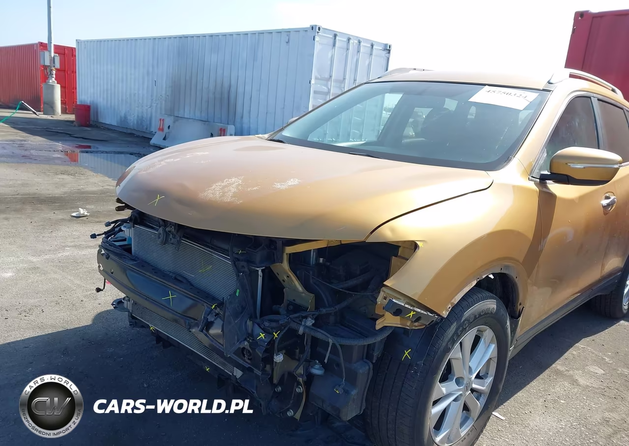 2015 Nissan Rogue Sv VIN:KNMAT2MTXFP510691 - 6