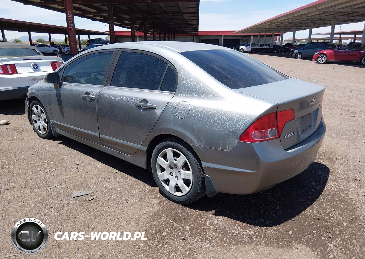 2008 Honda Civic Lx VIN:2HGFA16588H527258 - 3