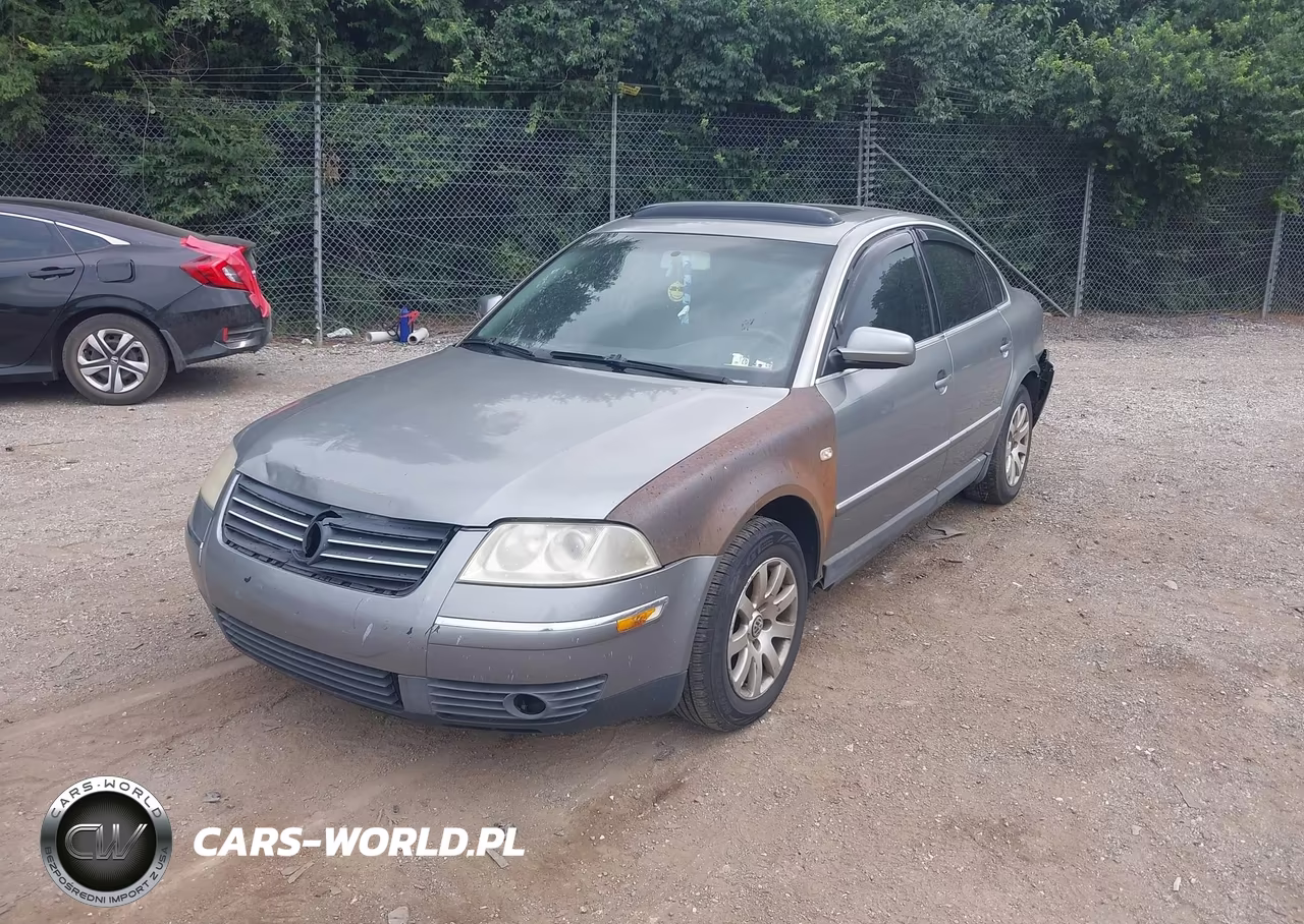 2002 Volkswagen Passat Gls VIN:WVWPD63B02P292519 - 2