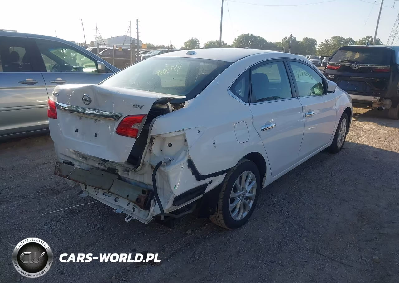 2019 Nissan Sentra Sv VIN:3N1AB7AP0KY313385 - 4