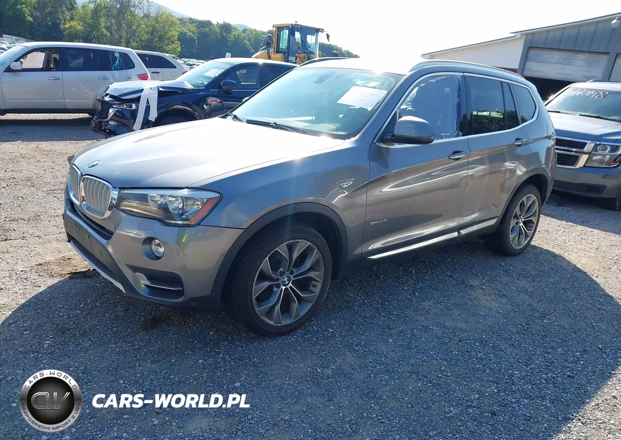 2015 BMW X3 Sdrive28I VIN:5UXWZ7C5XF0F75720 - 2
