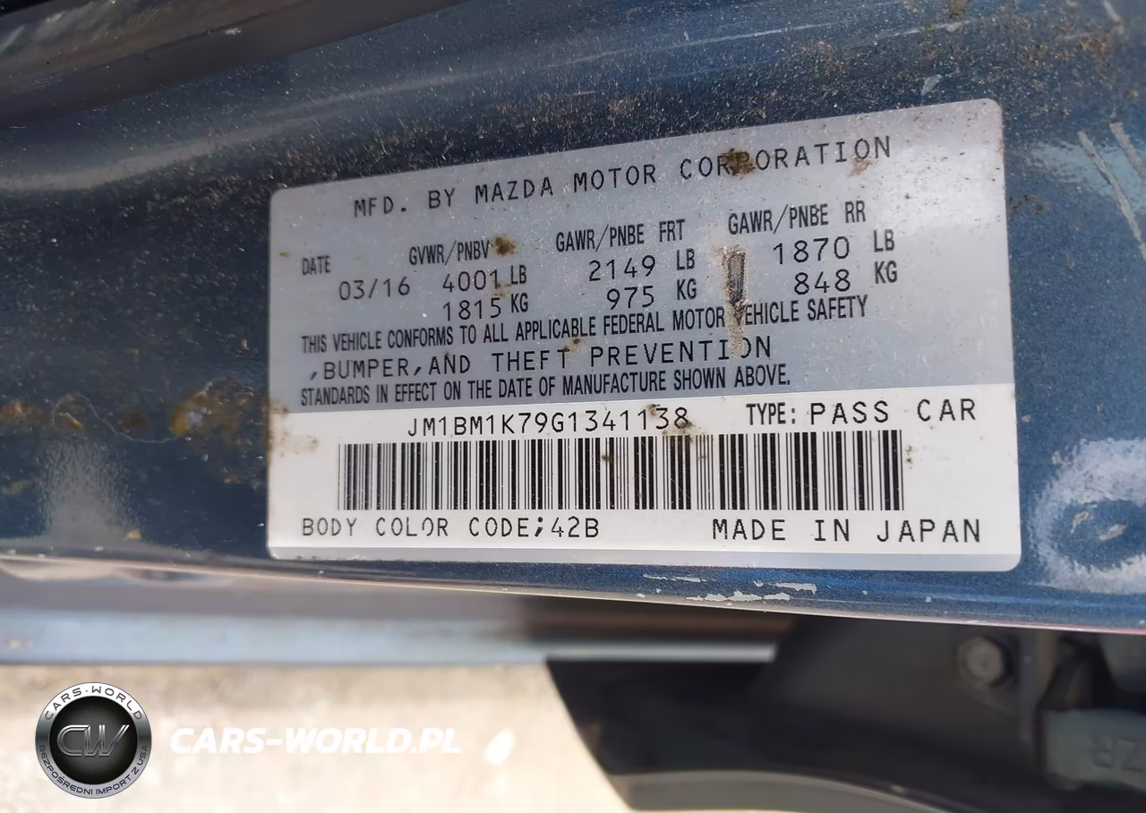 2016 Mazda Mazda3 VIN:JM1BM1K79G1341138 - 9