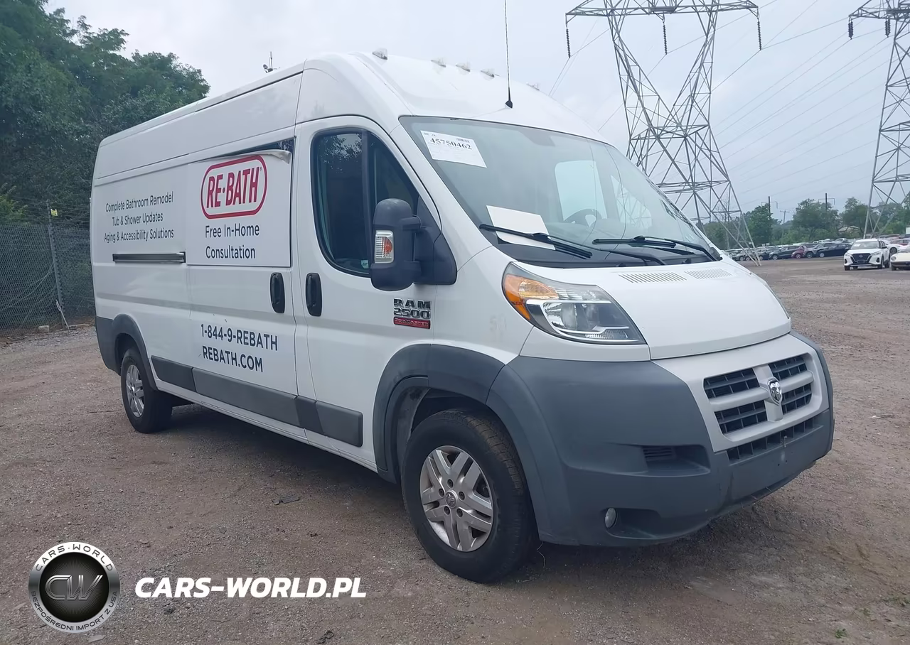 2014 Ram Promaster 2500 High Roof – zdjęcie 1 z 17