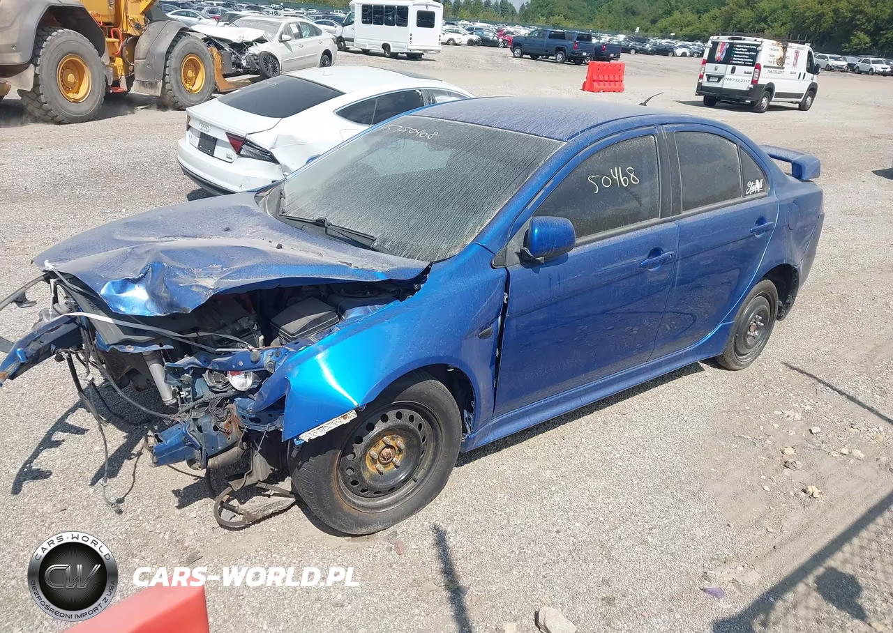 2009 Mitsubishi Lancer Gts VIN:JA3AU86W09U039565 - 2