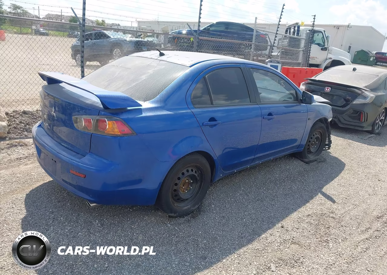 2009 Mitsubishi Lancer Gts VIN:JA3AU86W09U039565 - 4