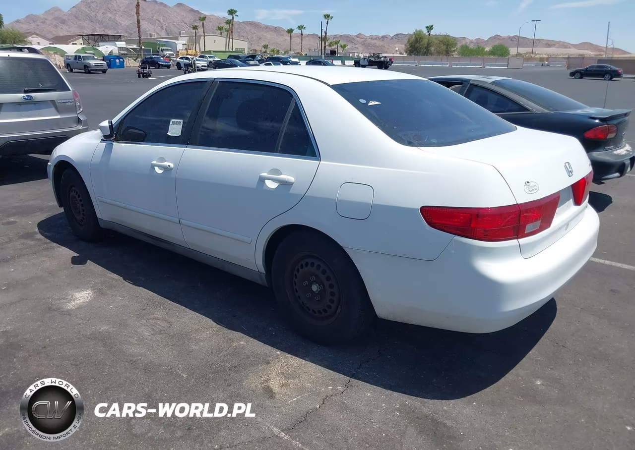 2005 Honda Accord 2.4 Lx VIN:1HGCM55455A123564 - 3