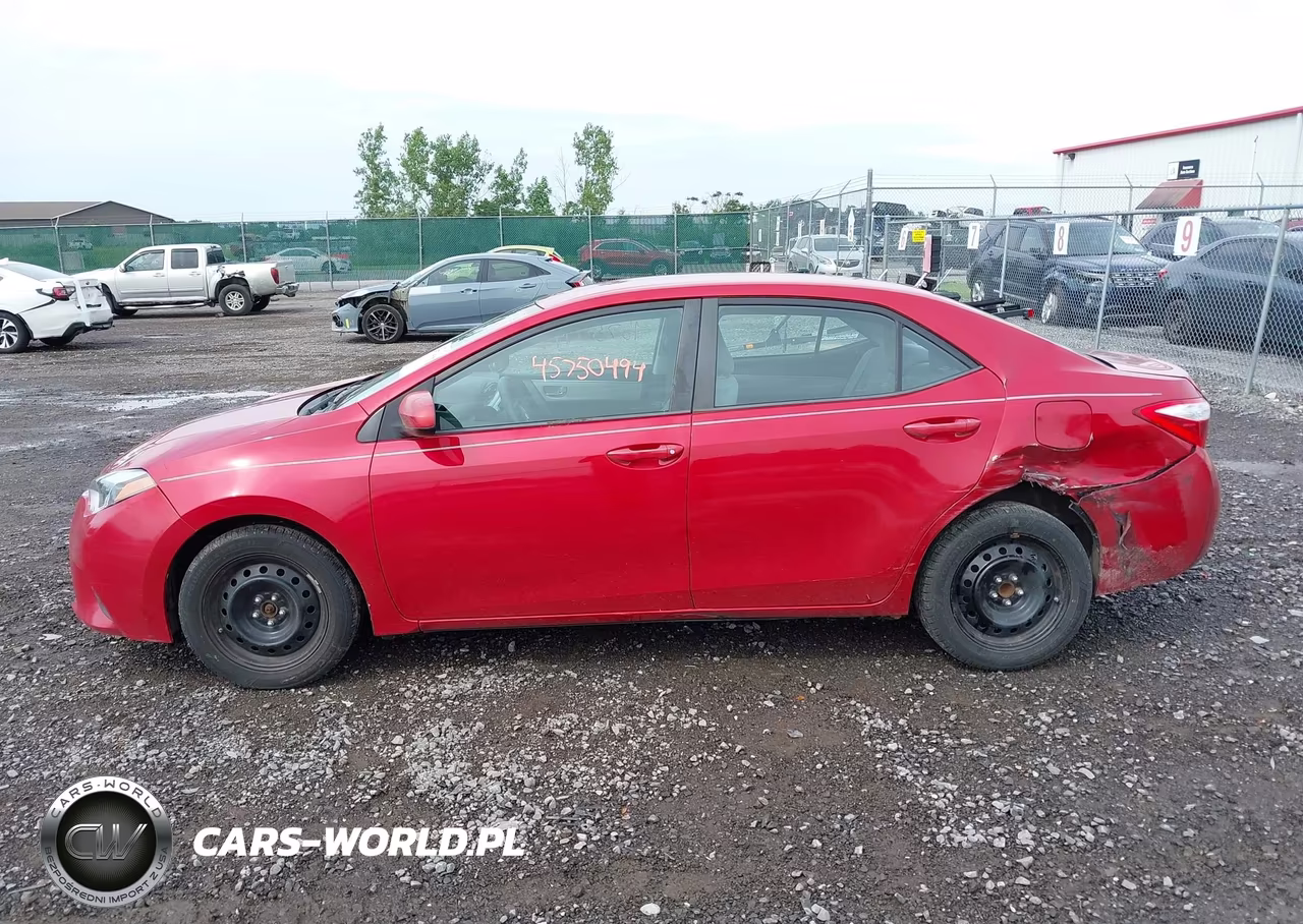 2014 Toyota Corolla Le VIN:2T1BURHE5EC186567 - 14