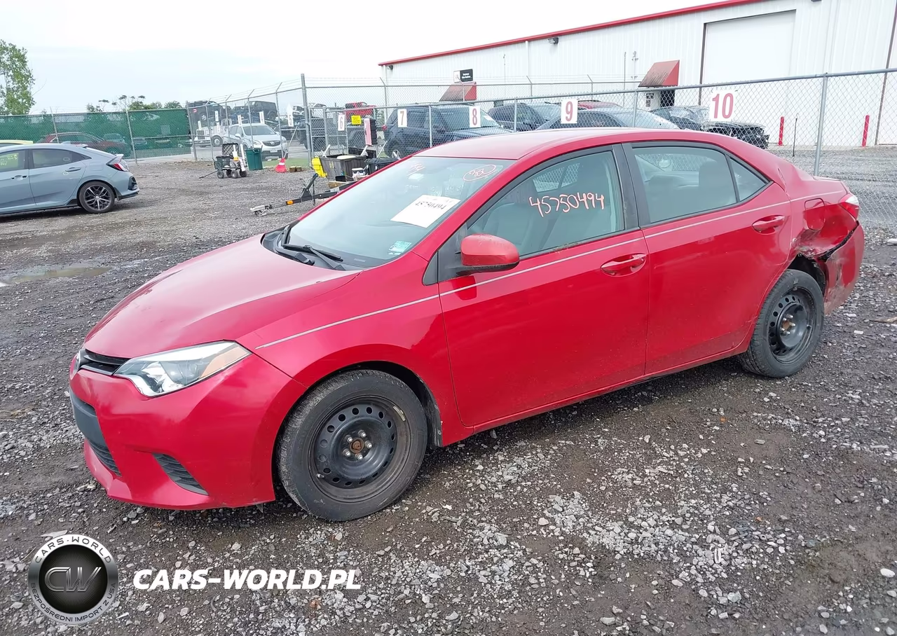 2014 Toyota Corolla Le VIN:2T1BURHE5EC186567 - 2