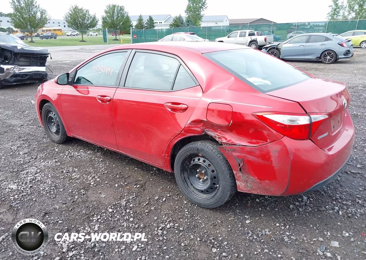 2014 Toyota Corolla Le VIN:2T1BURHE5EC186567 - 3
