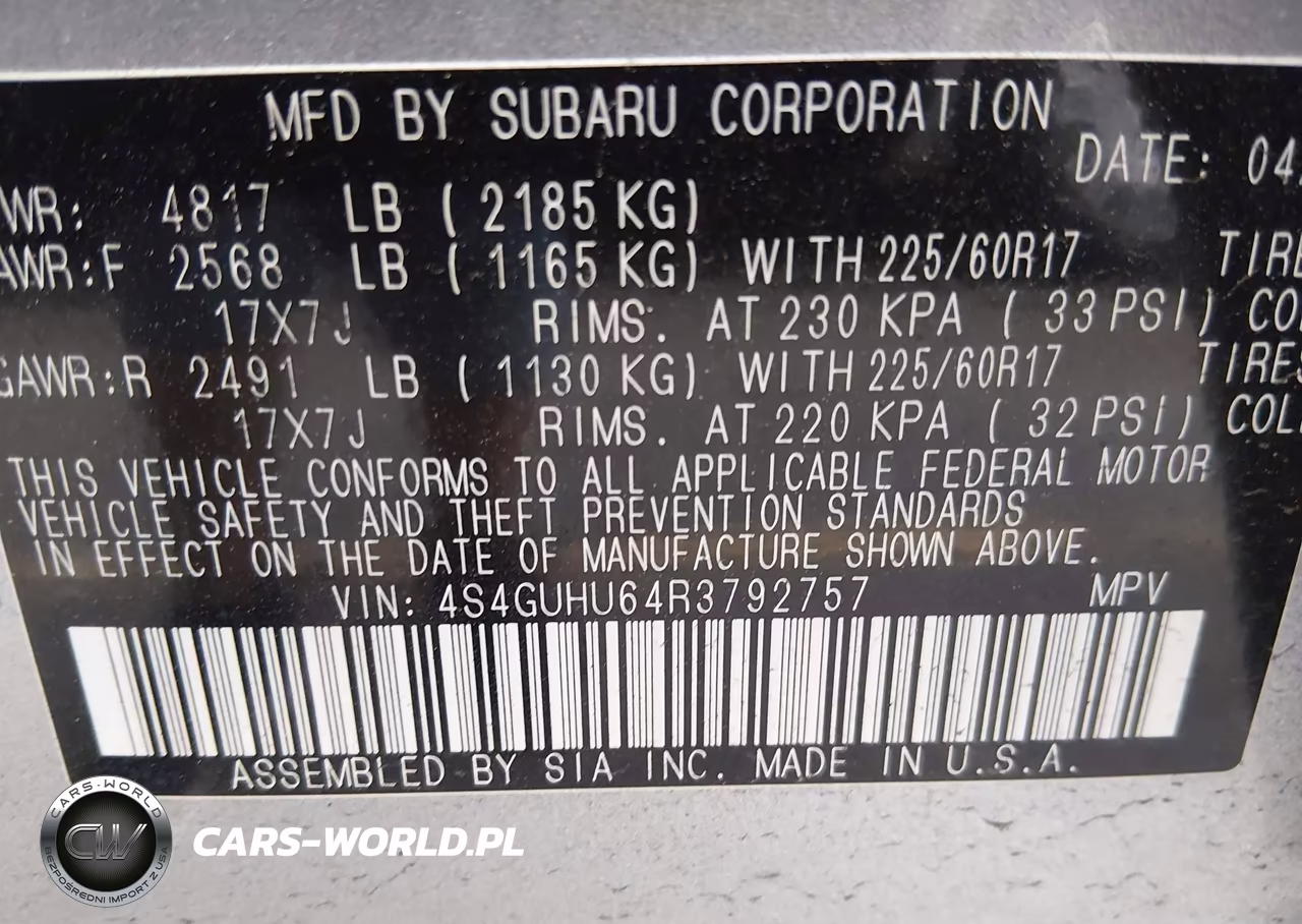 2024 Subaru Crosstrek Wilderness VIN:4S4GUHU64R3792757 - 9