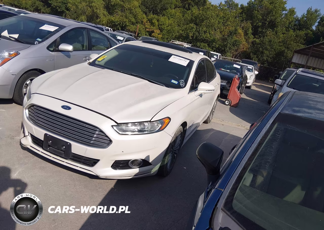 2013 Ford Fusion Hybrid Titanium VIN:3FA6P0RUXDR289203 - 2