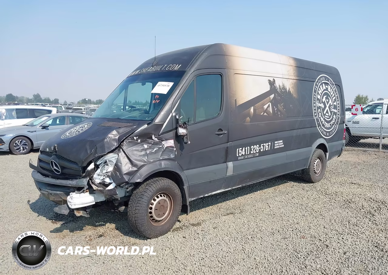 2013 Mercedes-Benz Sprinter 2500 High Roof VIN:WD3PE8CC2D5768103 - 2