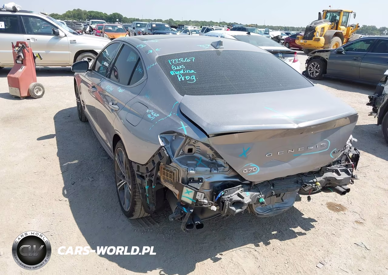 2024 Genesis G70 3.3T Rwd Sport Advanced VIN:KMTG54SE6RU141534 - 3